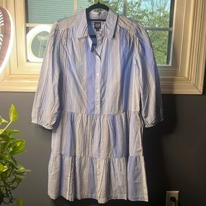 Gap, shirt dress; lightweight, button down - medium NWT